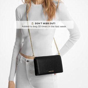 Michael Kors Crossbody Bag– Fuchsia Pink Saffiano Leather